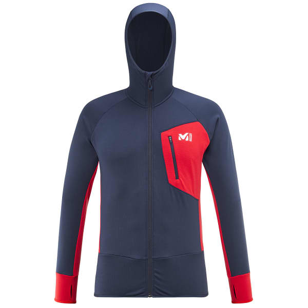 Veste polaire ski rando MILLET RUTOR THERMAL HOODIE M SAPHIR