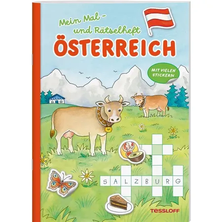 Tessloff Mein Mal- und Rätselheft. Österreich