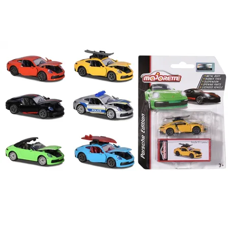 Majorette Porsche Deluxe Edition, 1 Stück, sortiert