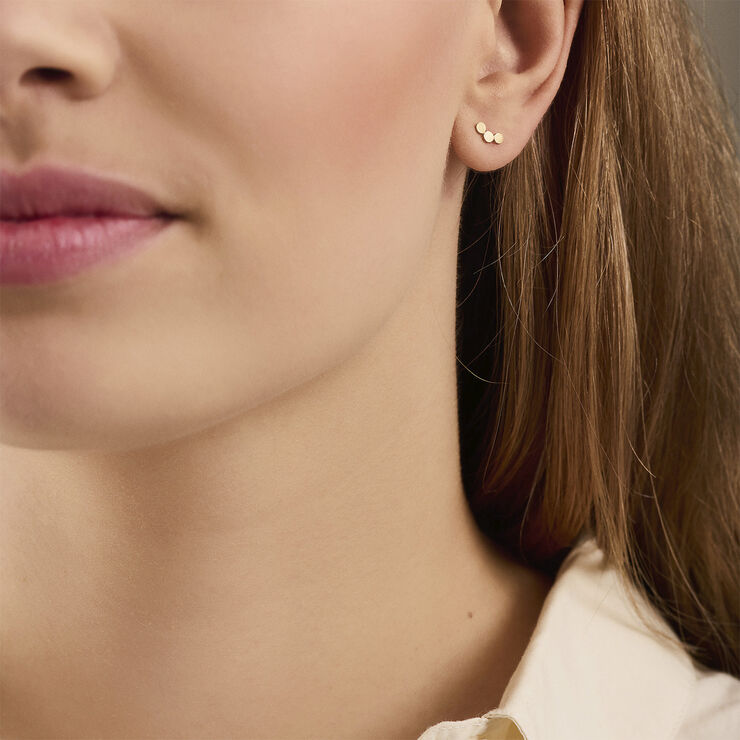 Pernille Corydon Jewellery Berlin Earsticks 5 mm Grå & sølv