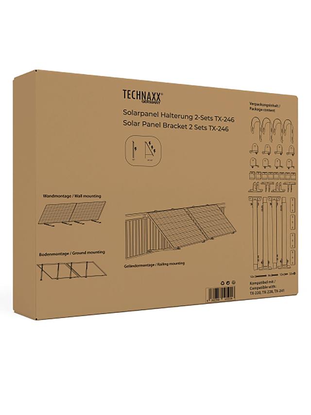 Solarkraftwerk 800 W/Halterungen, Inverter mit Wifi