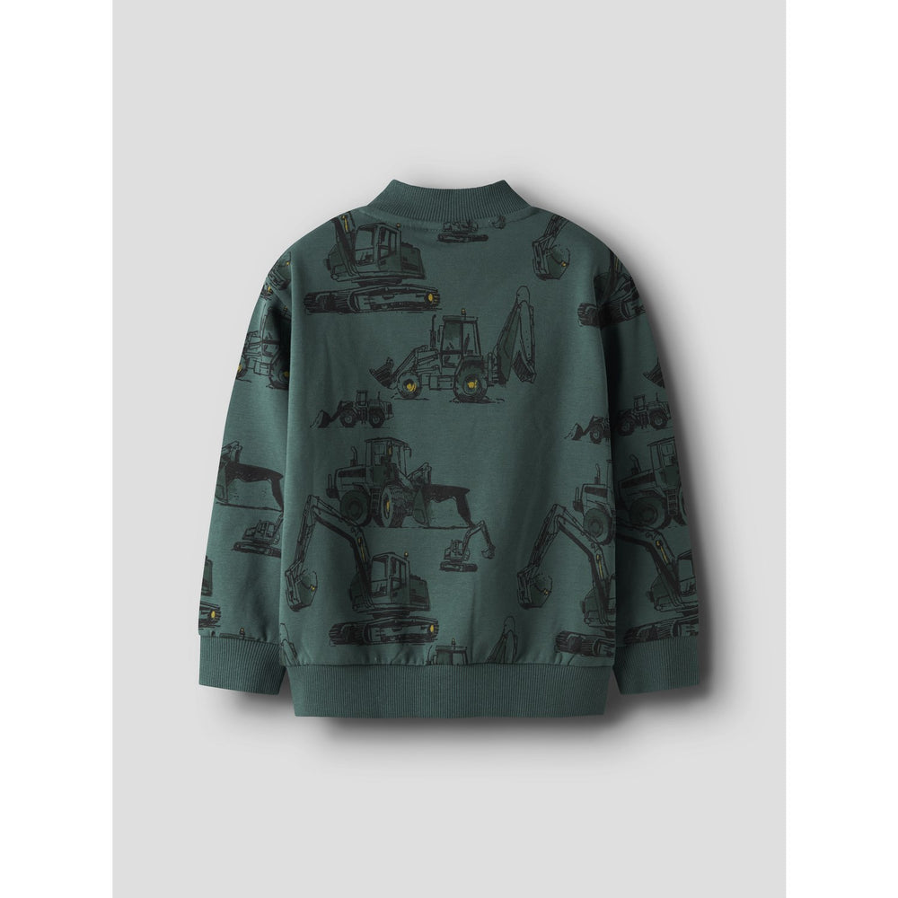 Køb Name It Bistro Green Nmmstorm Ls Nreg Sweat Card Bru Box