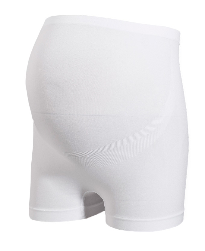 Prénatal zwangerschapsshort seamless   wit