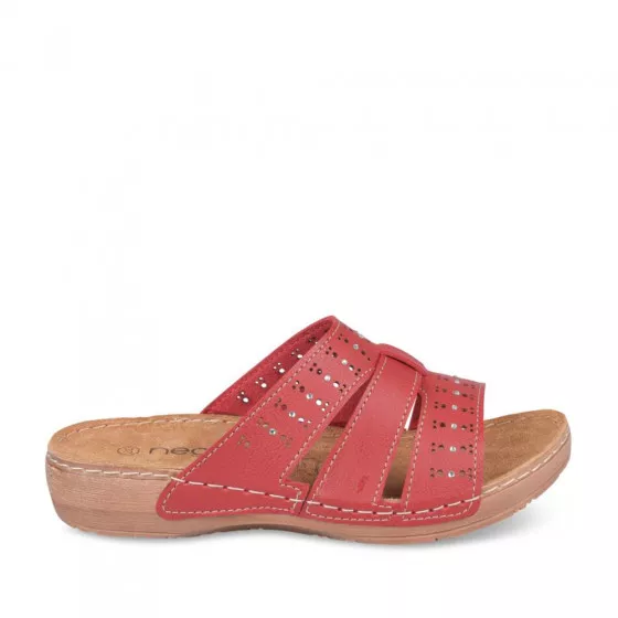 Mules ROUGE NEOSOFT RELAX