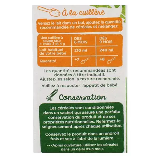 Modalac My Organic Cocoa Cereal (a partir de 6 meses) 250g