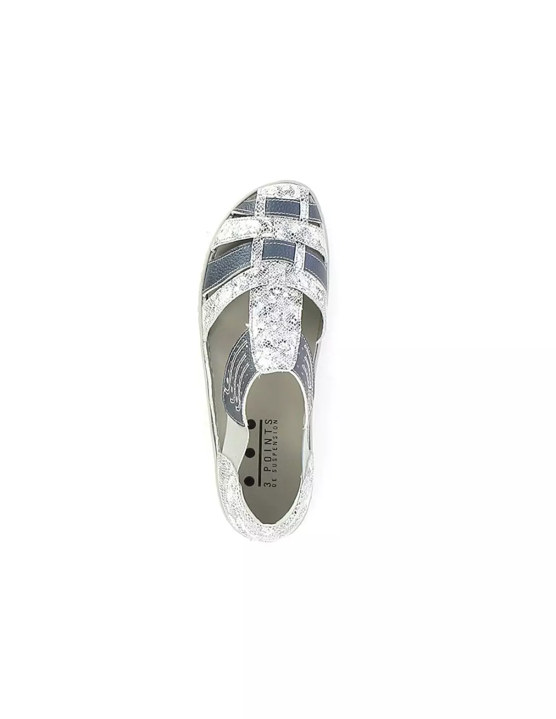 3 PTS DE SUSPENSION 19080-060 - Ballerines & babies Bleumulti