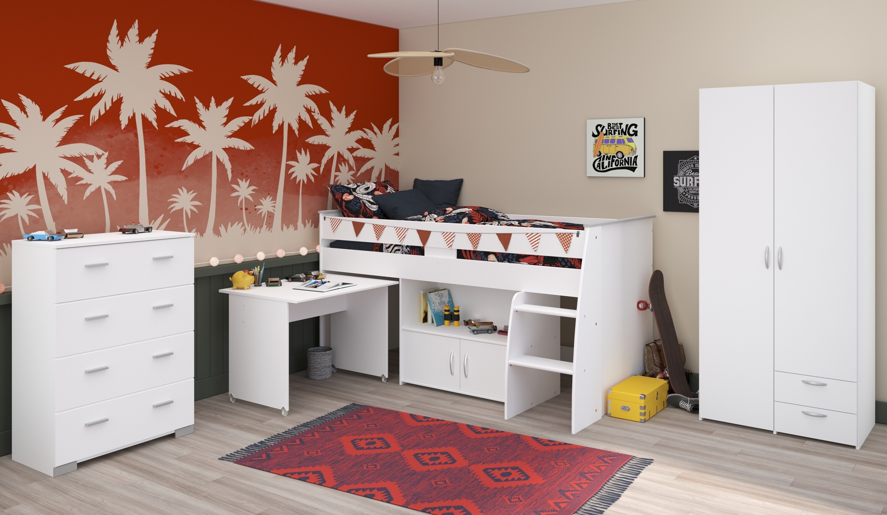 Parisot Kinderzimmer 3-teilig 