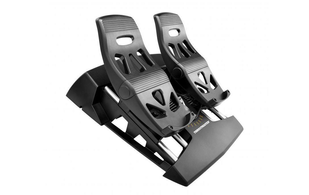 Pedalset T.Flight Rudder PedalsPräzises Flugpedalset für optimiertes Fliegen