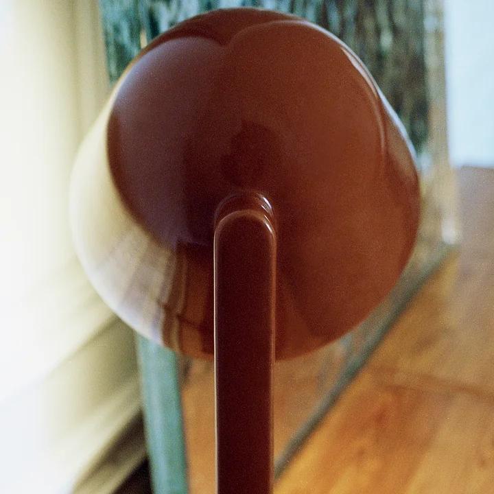 Flos - Céramique Down Tischleuchte, rust red