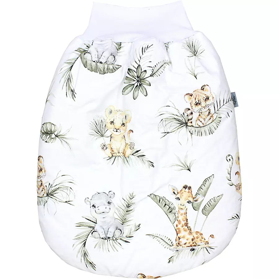 TupTam Baby Strampelsack mit Bund für Mädchen  und Jungen braungrün