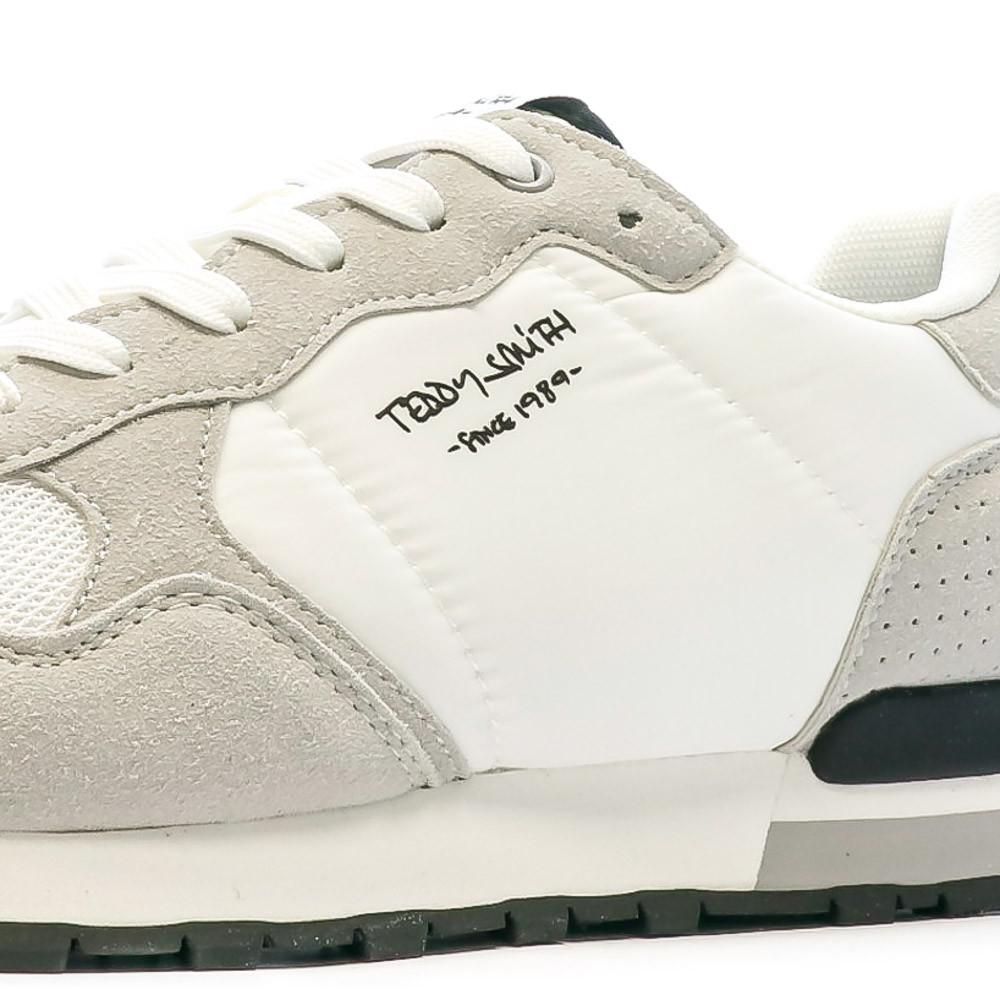 Teddy Smith Baskets Blanche/Grise Homme Teddy Smith 78385