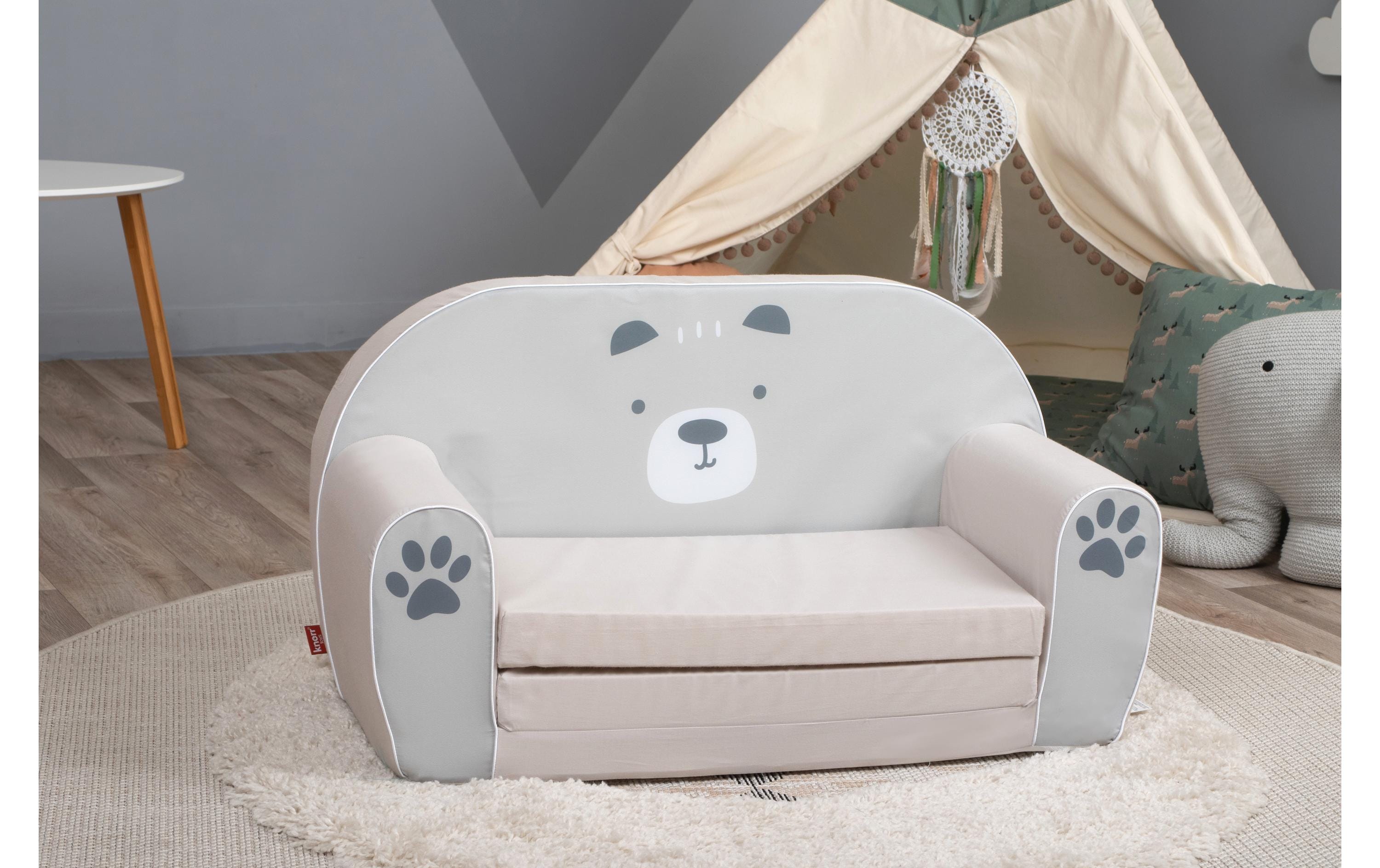 Kindersofa Bär PaulAusklappbare Kindercouch