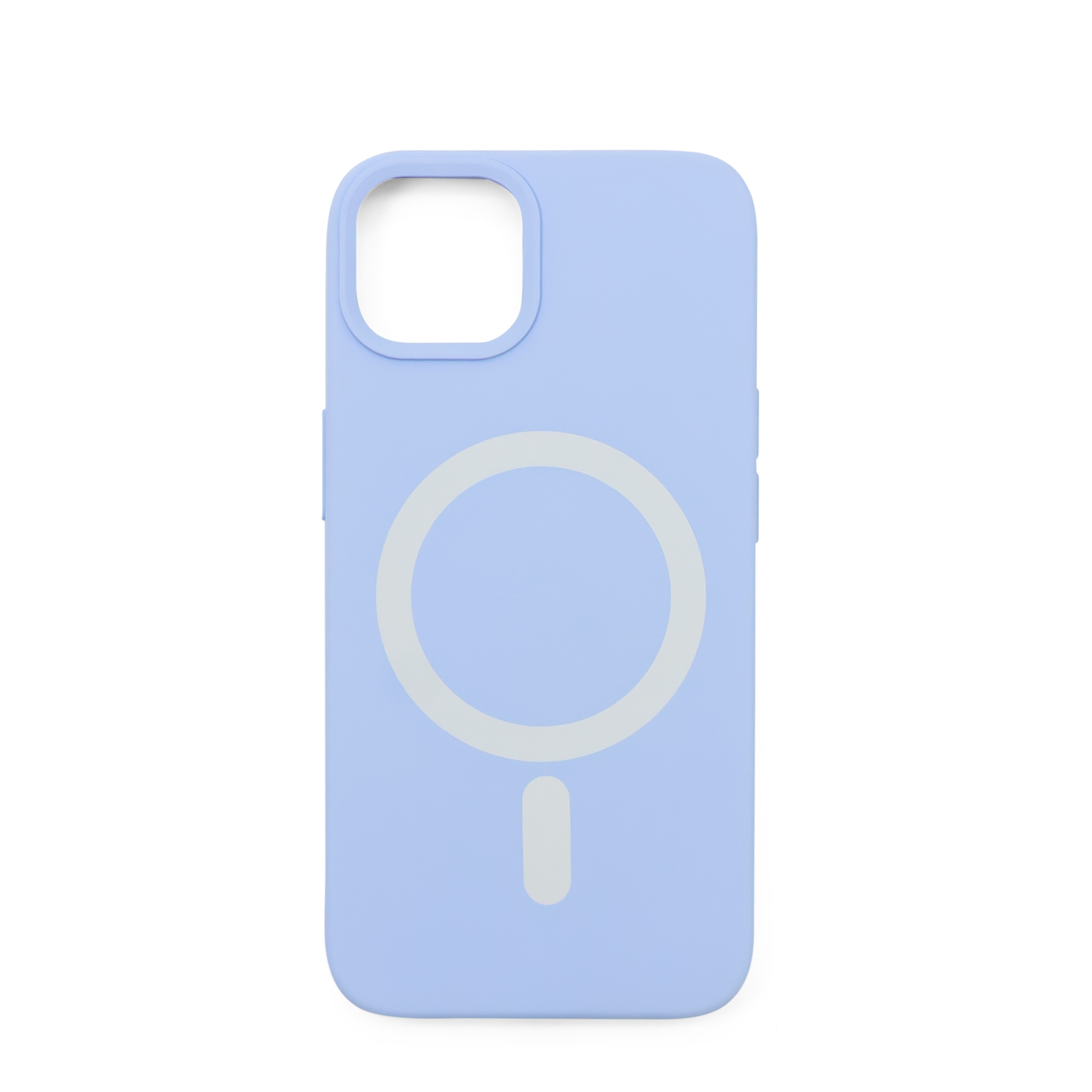 iPhone 14 / iPhone 13 MagSafe Silikon Case Hülle - Blau