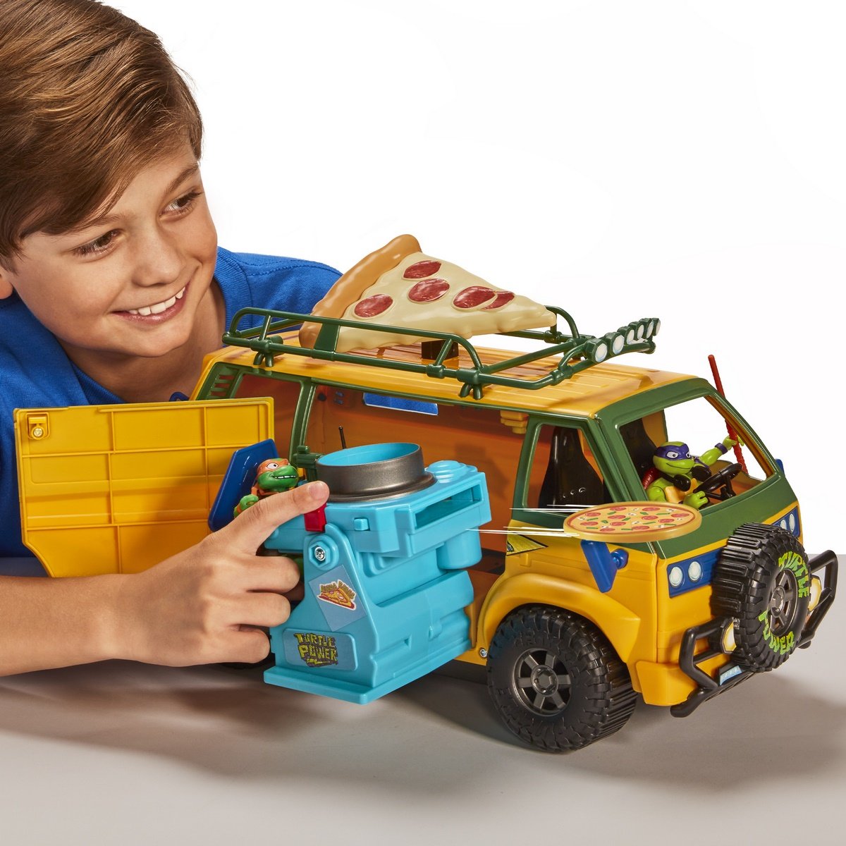 Camion pizza de combat Tortues Ninja