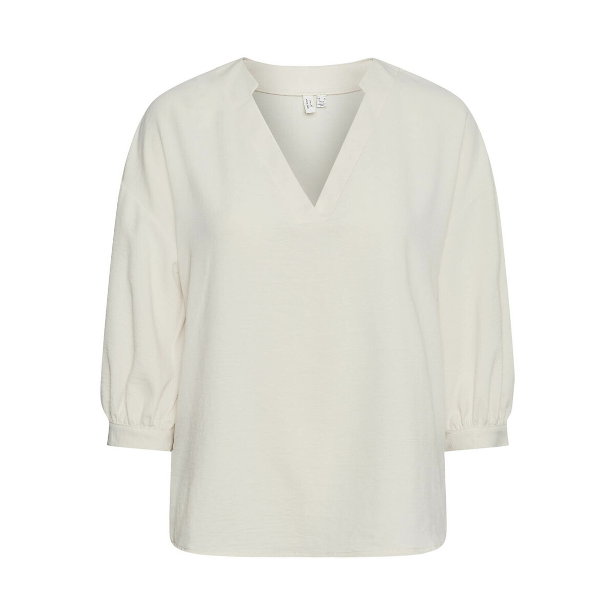 VERO MODA<br>Blusa com mangas bufantes e decote em V