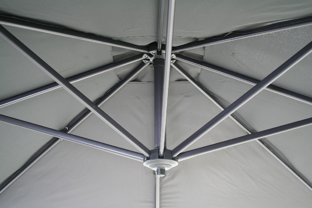 SenS-Line Honolulu 250 x 250 cm antraciet zweefparasol