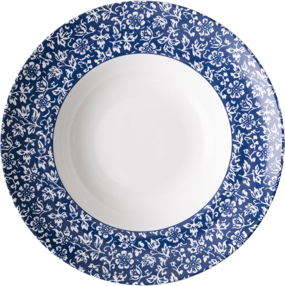 Laura Ashley pastabord Sweet Allysum blauw D 27,5 H 5,4 cm