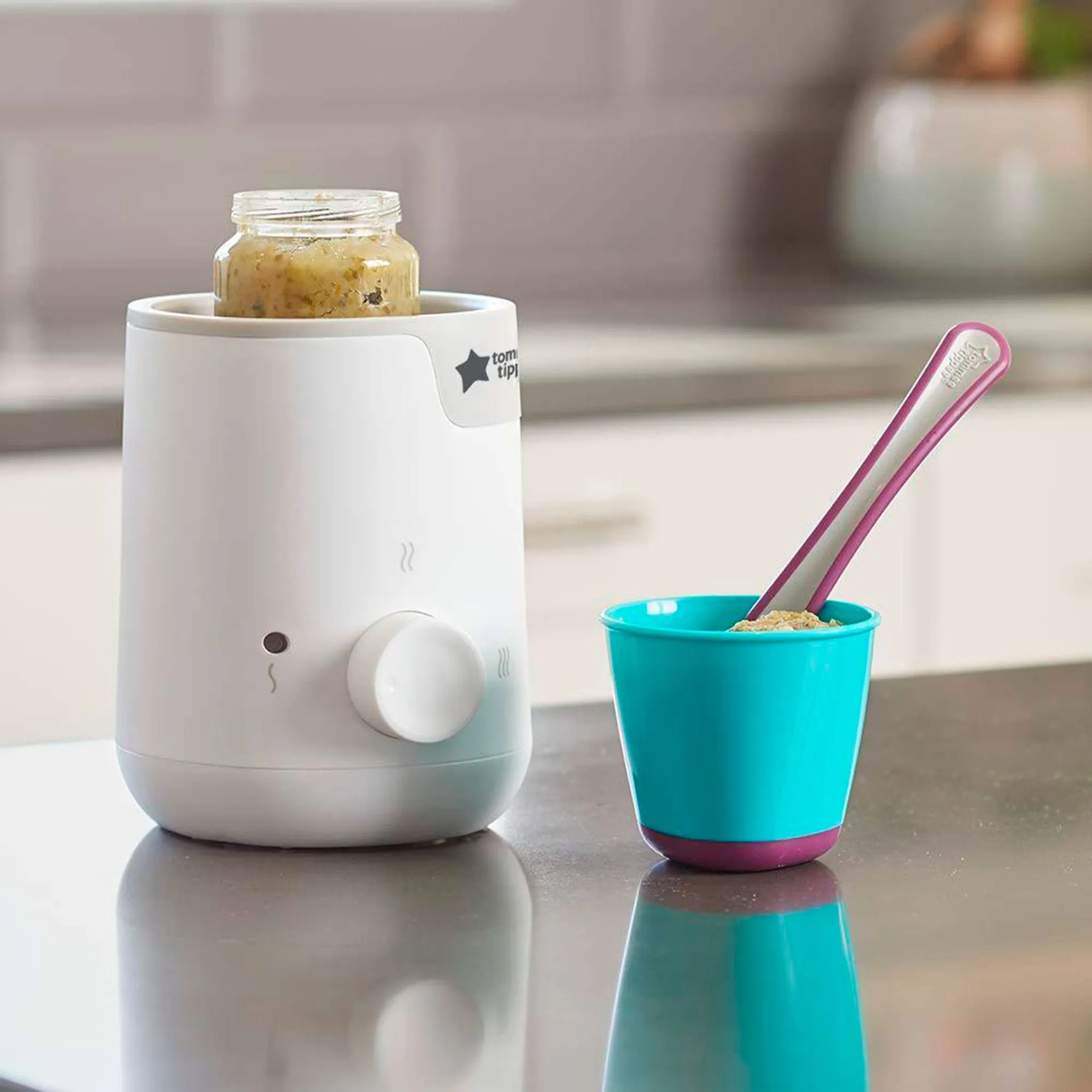 Tommee Tippee Chauffe-biberon et Chauffe-plats électrique Easi-Warm