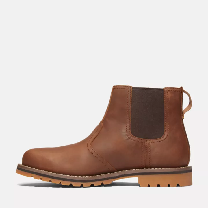 Bottine Chelsea Larchmont pour homme en marron