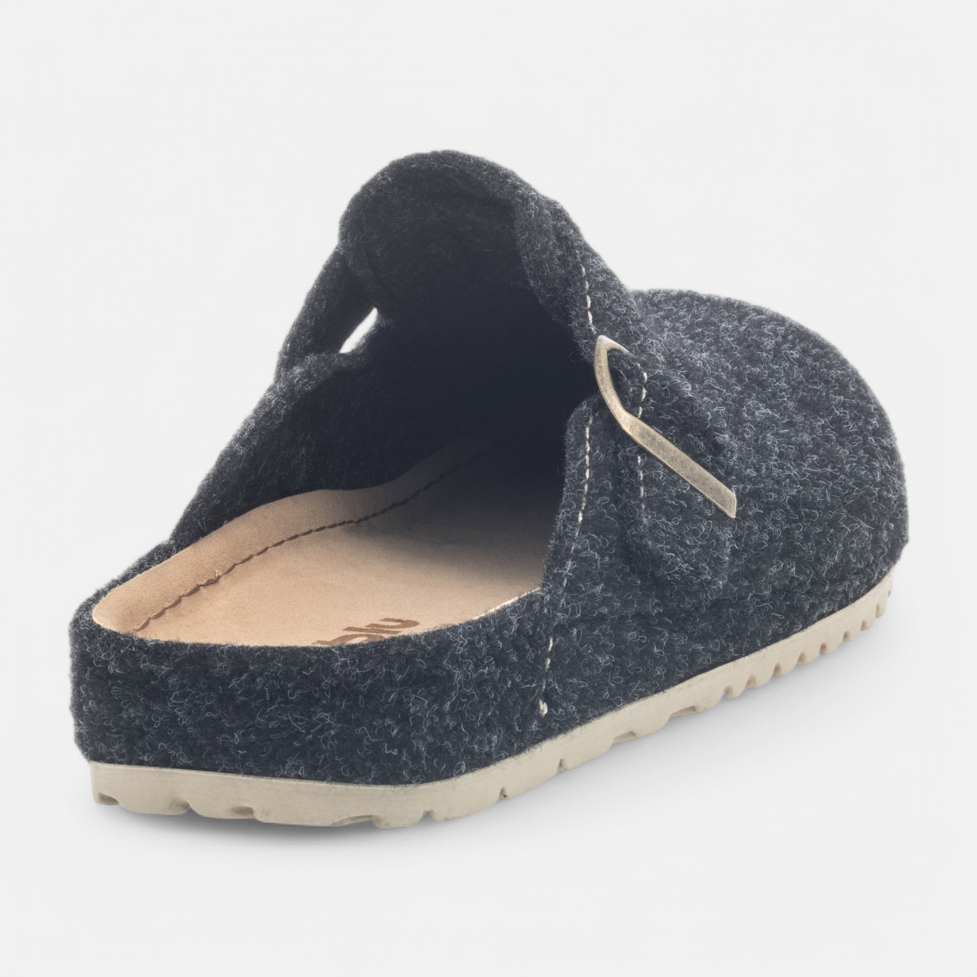Pantoufles mules Homme anthracite