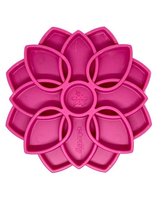 Sodapup Mandala Etray Feeder - Hondenvoerbak - Ø20 cm Roze