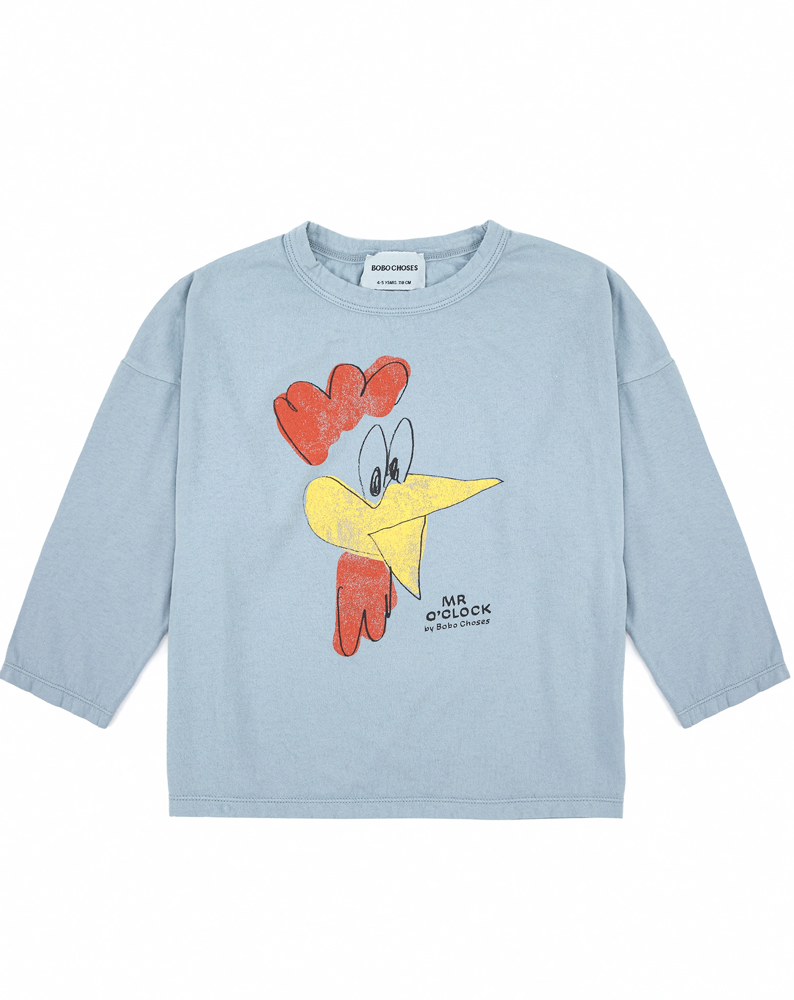 Langarmshirt MR. O'CLOCK in light blue