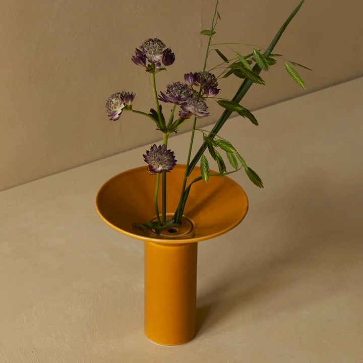 Audo - Hana Vase H 26 cm, aschgrau