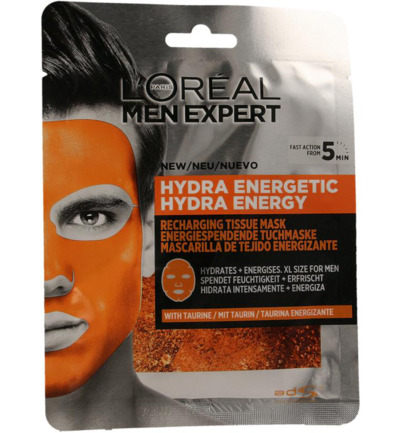 L’Oréal Men expert hydra energetic mask (30 gr)