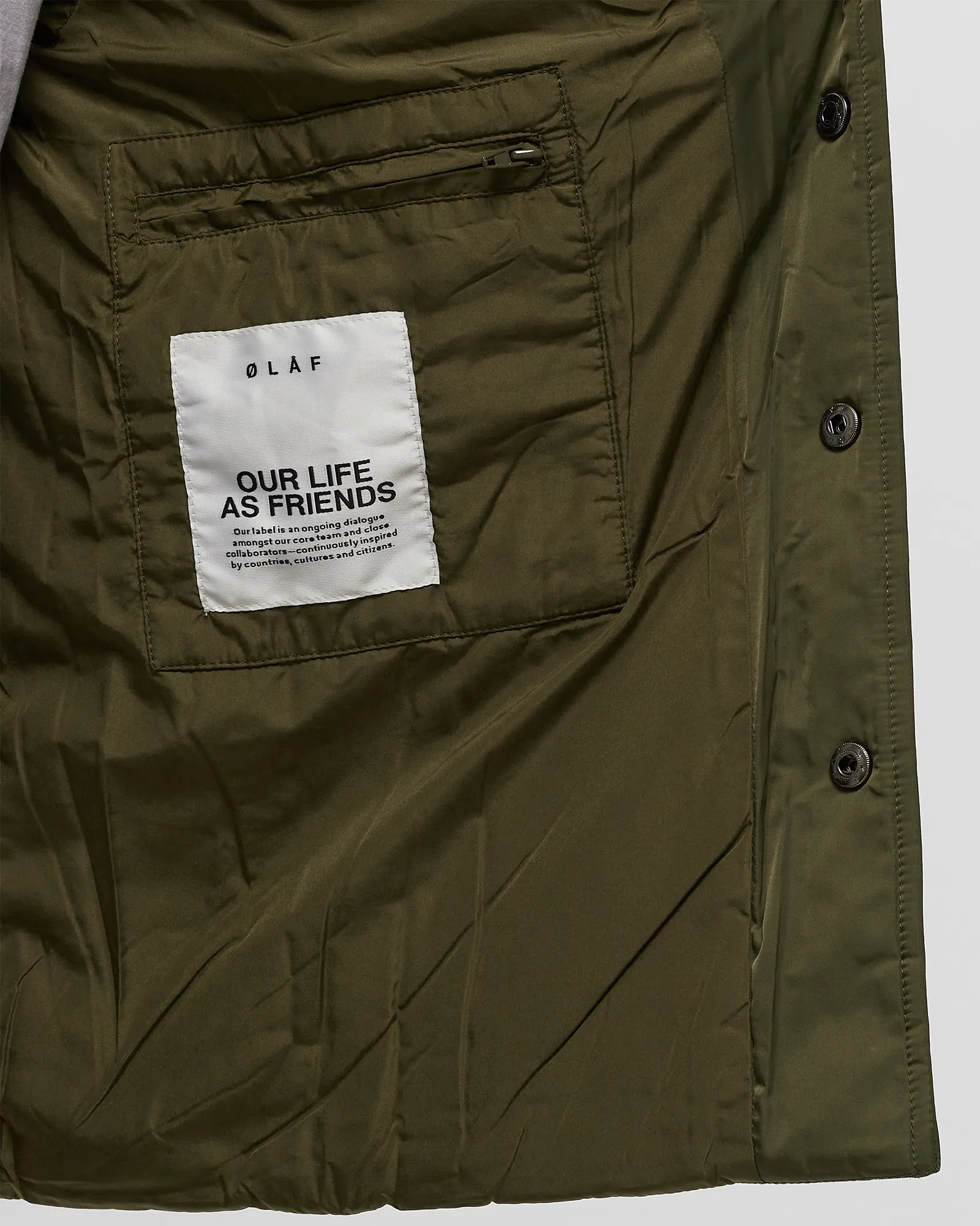 ØLÅF PADDED COACH JACKET