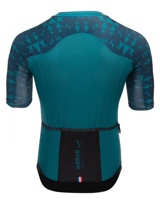Maillot Manches Courtes LeBram Loze Bleu Pelforth Coupe Aero