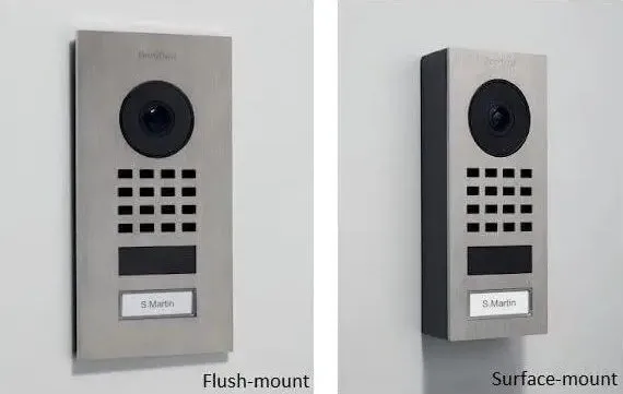 DoorBird DoorBird D1101V IP Video Door Station indbygget i rustfrit stål V2A
