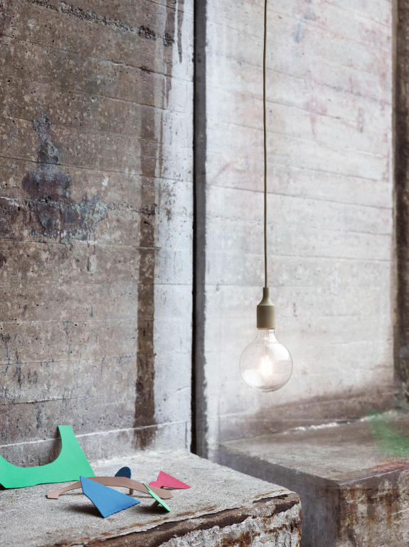 Muuto E27 hanglamp LED Black