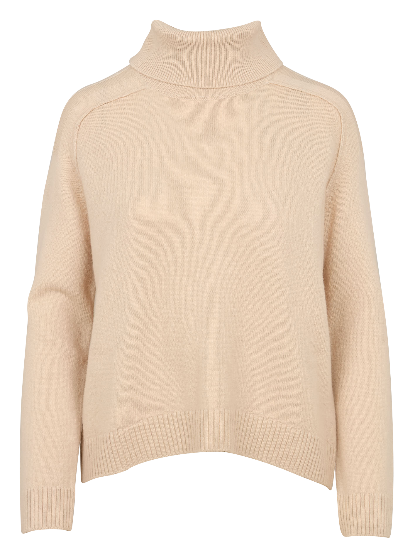 CELESTIN - Pull col roulé en laine | Blanc