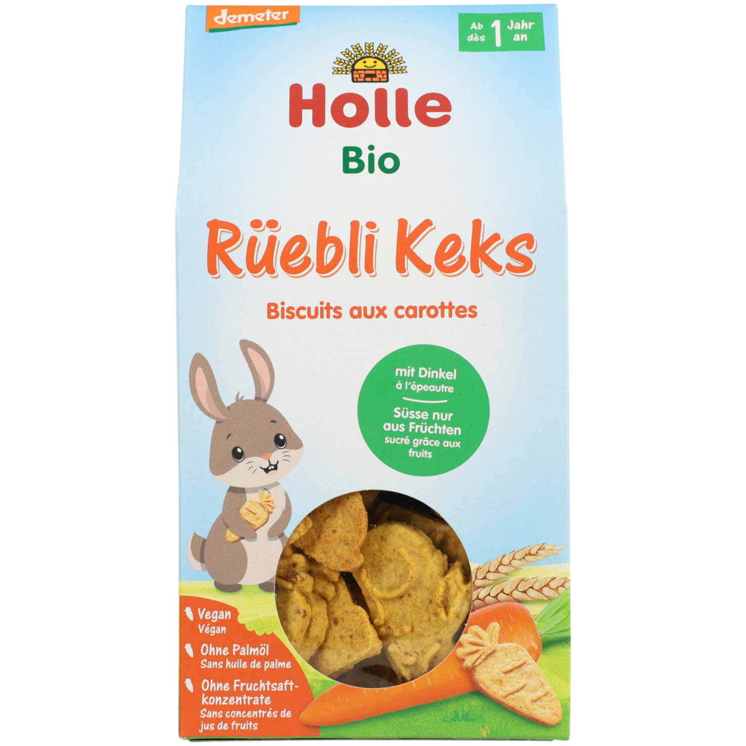 Holle Rüebli Keks 12+ Monate
