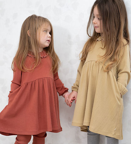 Minimalisma Kjole - Uld - Artistic - Autumn Blush