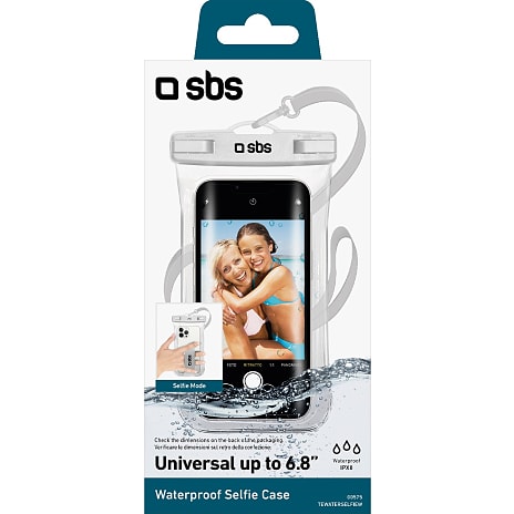 SBS vandtæt mobil covertaske - hvid