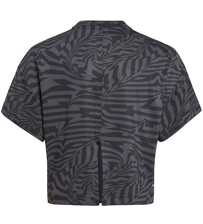 adidas Performance T-Shirt - JG TI AOP - Schwarz
