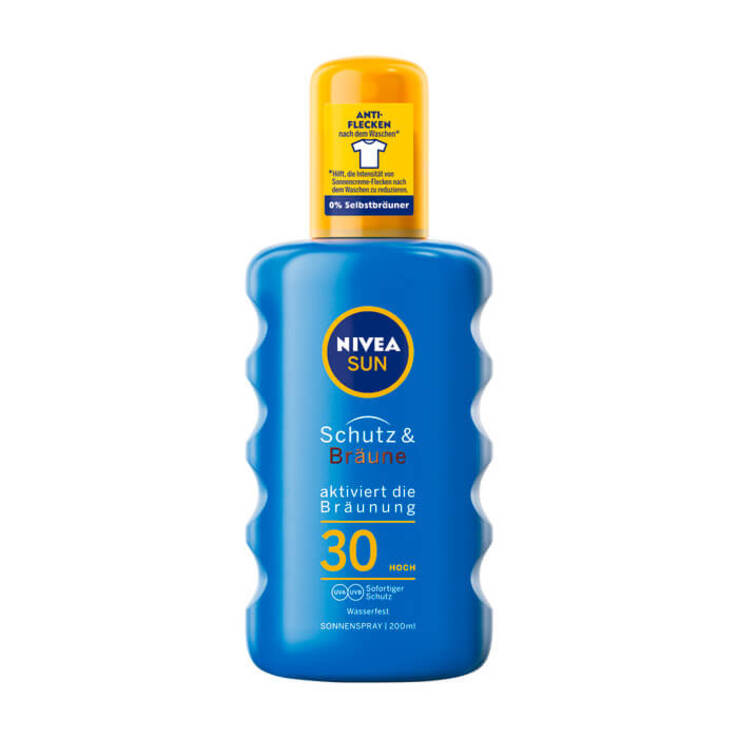 NIVEA Sun Protect & Bronze Spray LSF 30, 200 ml