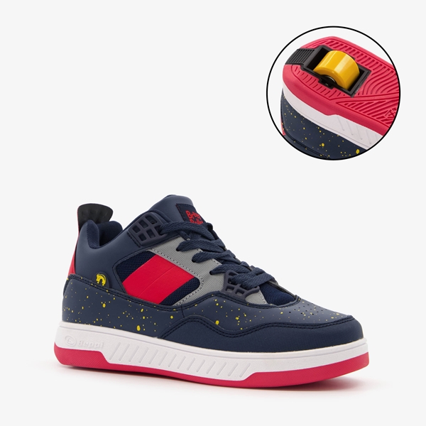 Breezy Rollers kinder sneakers met wieltjes blauw