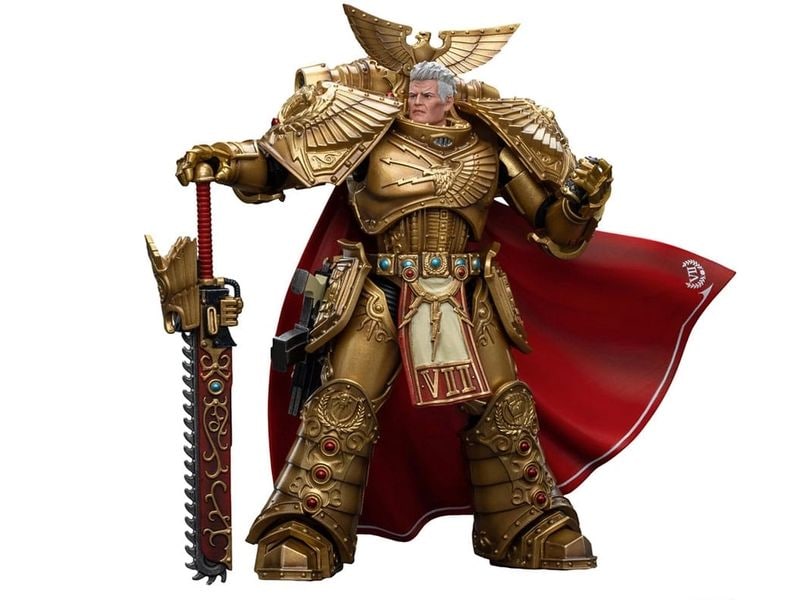 Joy Toy Figur Warhammer Imperial Fists Rogal Dorn of the 7t Sammelfigur aus dem Warhammer-Universum