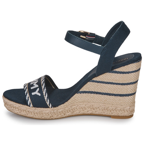 Tommy Hilfiger - SEASONAL WEBBING WEDGE - Marine
