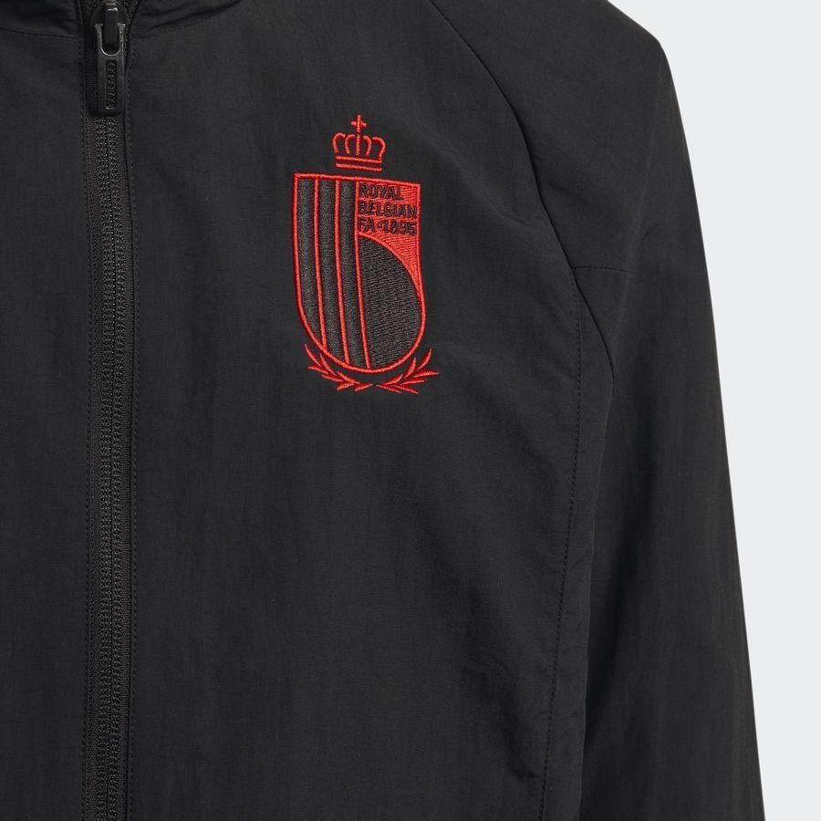Belgique Veste d'Entraînement Presentation Tiro 23 - Noir/Rouge Enfant