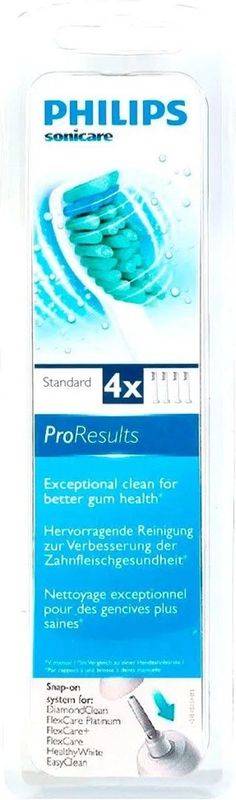 Philips Sonicare ProResults HX6014/07 - Opzetborstel - 4 stuks