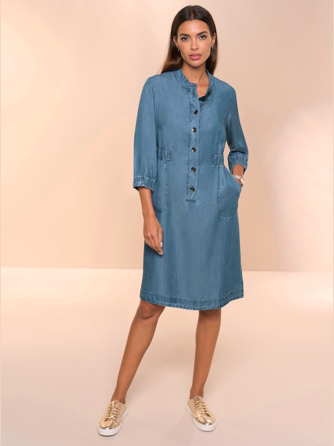 Robe qualité lyocell estivale