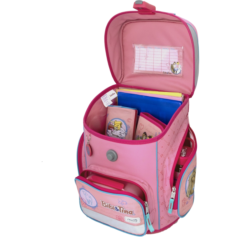 Scooli EasyFit Schulranzen-Set Bibi & Tina, 5-teilig