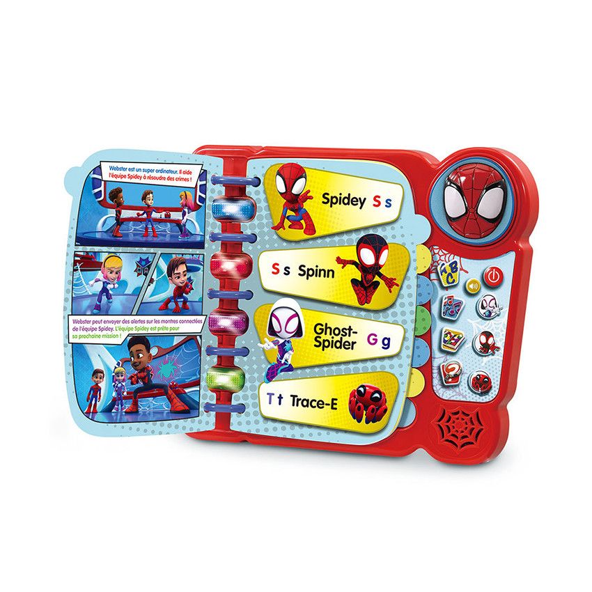 Livre-jeu éducatif et interactif - Spidey - Ecru