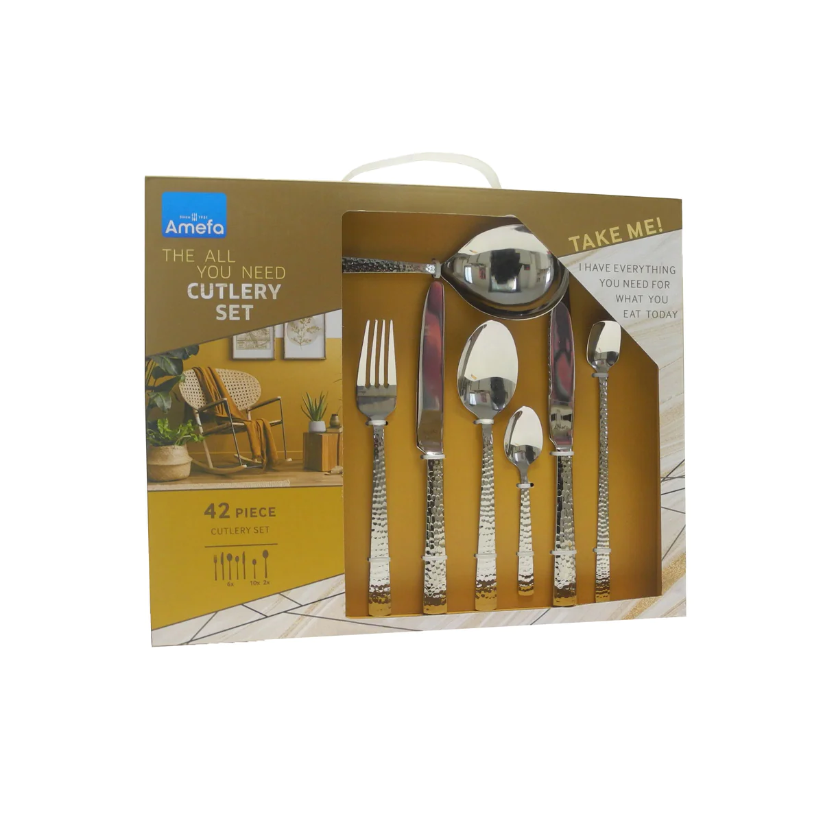 Felicity - Coffret cadeau 42 pièces Amefa