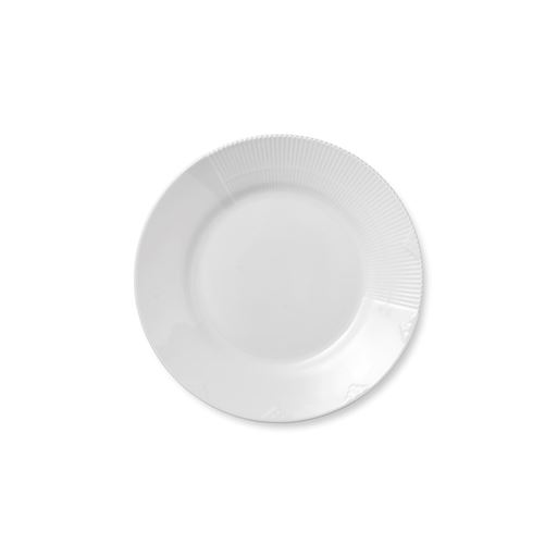 Royal Copenhagen Hvid Elements Middagstallerken, Ø27 cm