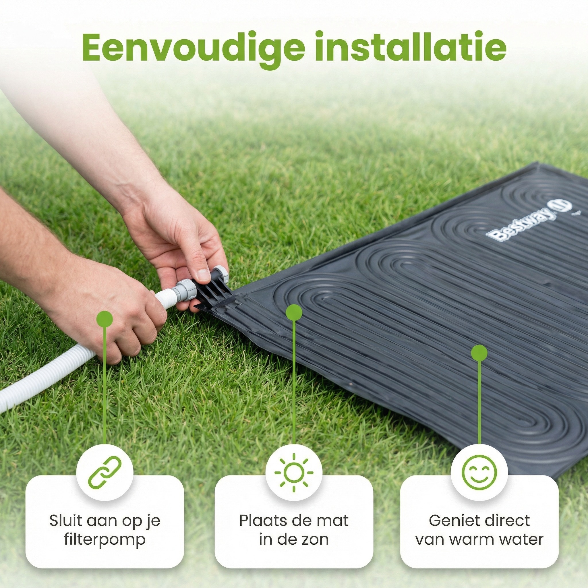 Bestway solar mat zwembadverwarming