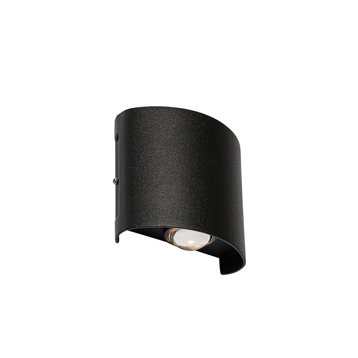 Buiten wandlamp zwart incl. LED 2-lichts IP54 - Silly